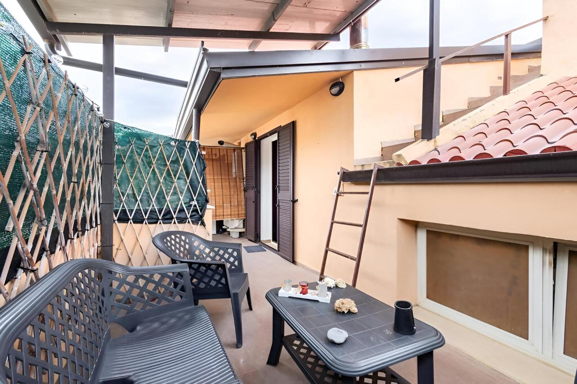 Romantico Monolocale Veranda Privata Vista Mare Reggio di Calabria Exterior photo